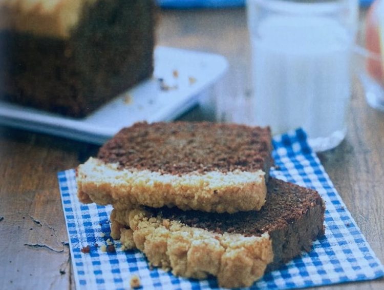 Schneller Schoko Haselnuss Streuselkuchen