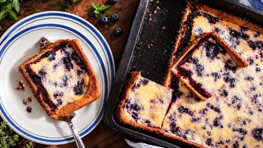 Heidelbeerkuchen Rezept