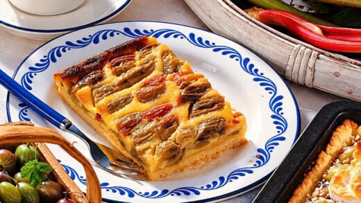 Rhabarberkuchen Rezept